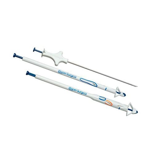 Dispositivo de cierre laparoscópico - CARTER-THOMASON® II - CooperSurgical - mediante sutura