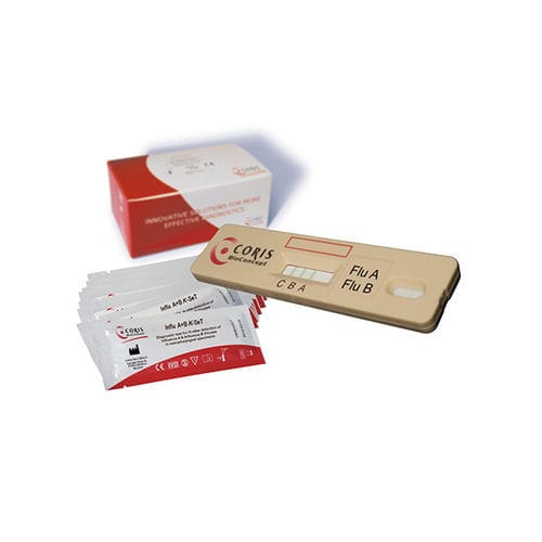 Prueba rápida de gripe - K-1212 - Coris BioConcept - de influenza A / de influenza B / nasofaríngea