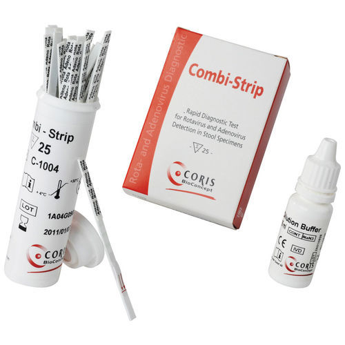 Prueba rápida de enfermedades gastrointestinales - C-1004 - Coris BioConcept - de adenovirus / de rotavirus / de heces