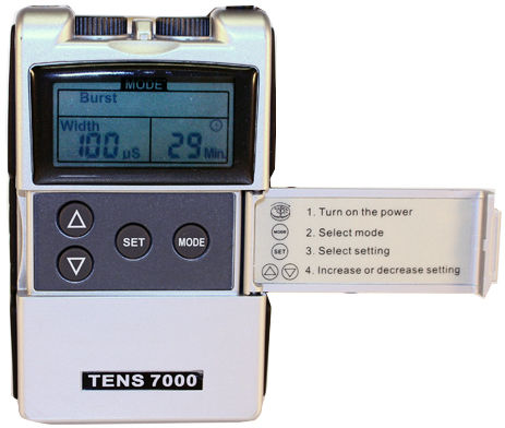 Electroestimulador - TENS 7000 To Go™ - Compass Health Brands - de mano / TENS / 1 canal