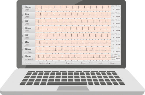 Software para rehabilitación - custo med GmbH - de monitorización / de control / cardíaco