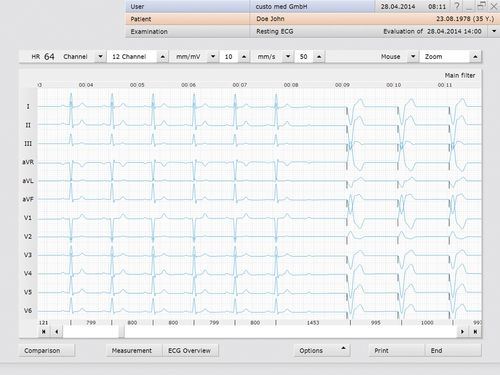 Software de diagnóstico - custo med GmbH - de gestión / clínico / de hospital