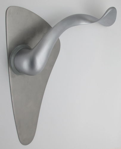 Asidero para establecimiento abierto al público - SILVER  - SAMA - ULNA - de puerta de hospital / de aluminio / antibacterias