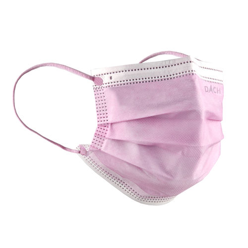 Mascarilla quirúrgica de tipo IIR - MediClassic  - DACH Schutzbekleidung - de polipropileno / para adulto / rosa