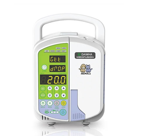 Bomba de infusión 1 vía - DI-2000A - DAIWHA - veterinaria / volumétrica / portátil