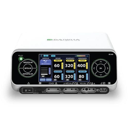 Bisturí eléctrico corte monopolar - DE-400 - DAIWHA - corte bipolar / coagulación monopolar / coagulación bipolar