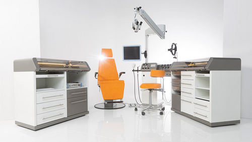 Estación de trabajo de ORL - Futura - dantschke – intelligent medical systems - con sillón / modular