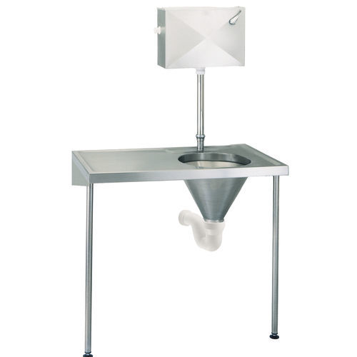 Fregadero Para el lavadero sucio - Slop Hopper HP30 - DDC - para lavadero sucio / para centro sanitario / para hospital