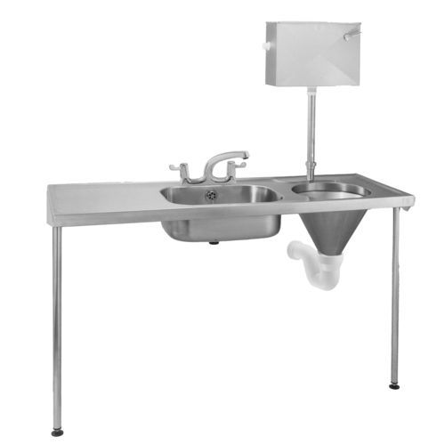 Fregadero Para el lavadero sucio - Slop Hopper HP40 - DDC - para lavadero sucio / para centro sanitario / para hospital
