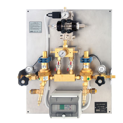 Unidad de distribución de gases medicinales automática - C-SR-2210M-VIT38 - DELTA P  - de dos etapas