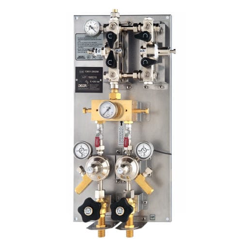 Unidad de distribución de gases medicinales de bajo flujo - C-LH-R 2290 - DELTA P  - de dos etapas / automática