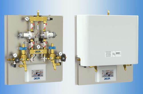 Unidad de distribución de gases medicinales automática - DELTA P 