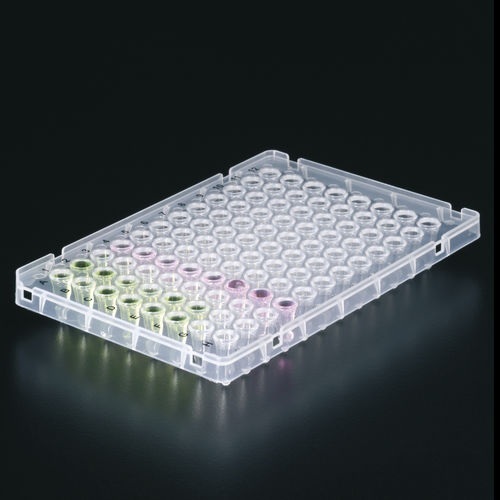 Microplaca para PCR - 900112 - Deltalab - de 96 orificios