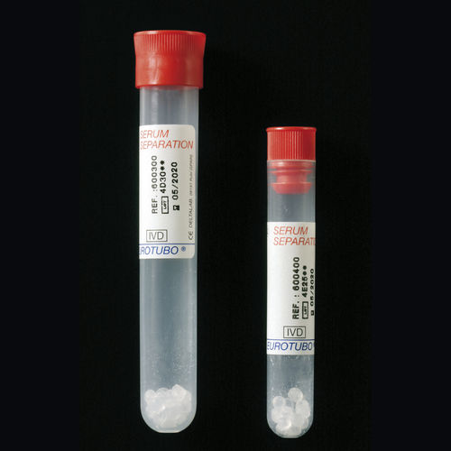 Tubo de extracción de laboratorio - 600400 - Deltalab - cilíndrico / de sangre / de suero