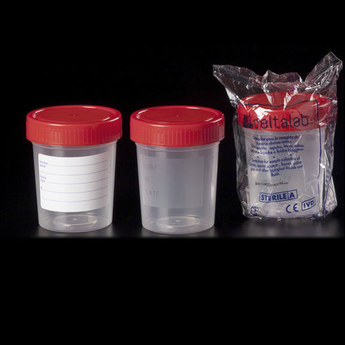 Recipiente para muestras para almacenamiento - 4097 series - Deltalab - de polipropileno / de polietileno / con tapón
