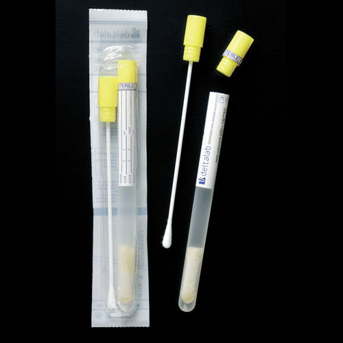 Hisopo de microbiología - 300299.SE - Deltalab - de clamidia / con medio de transporte / estéril
