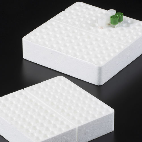 Soporte de laboratorio para microtubos - 244109 - Deltalab - para congeladores de laboratorio / de poliestireno