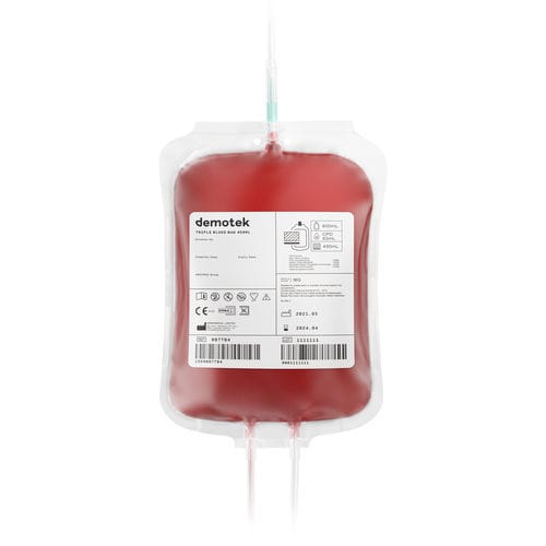 Bolsa de sangre triple - BBTTB - Demophorius Healthcare - CPD