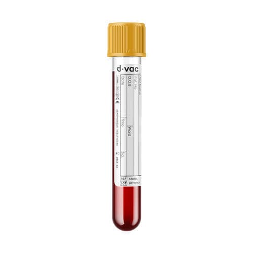 Tubo de extracción de laboratorio - PGC - GGC - Demophorius Healthcare - para análisis hematológico / cilíndrico / de suero
