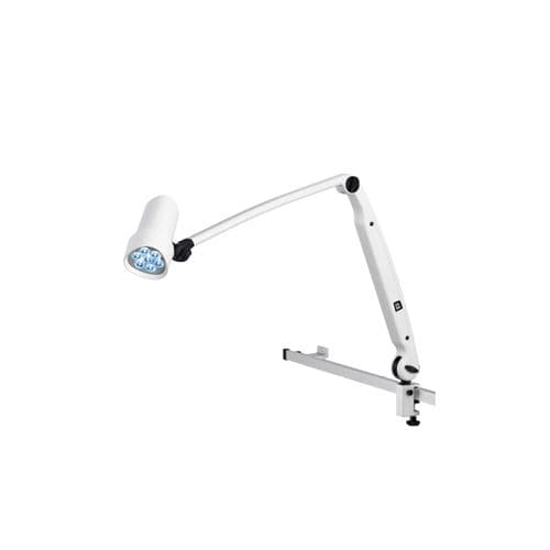 Lámpara para exploración reglable - HALUX N50 - Derungs Licht AG - médica / led / de pared