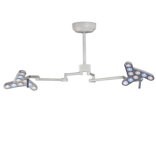 Lámpara cialítica LED - TRIANGO 100 Duo - Derungs Licht AG - de techo / para pequeñas cirugías / medicina general