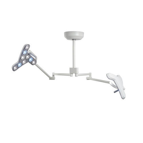 Lámpara cialítica LED - TRIANGO 130 Duo - Derungs Licht AG - de techo / veterinaria / para quirófano
