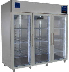 Refrigerador de laboratorio - DS-PGM21GBBPCBHE-A - Desmon Scientific - de farmacia / de tipo armario / con 3 puertas