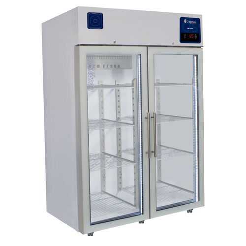 Refrigerador de laboratorio - DS-PGM14BG - Desmon Scientific - para farmacia / de tipo armario / con 2 puertas
