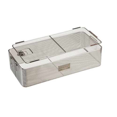 Contenedor de esterilización para instrumental ortopédico - 14640 - DeSoutter Medical  - de aluminio / perforado / enrejado