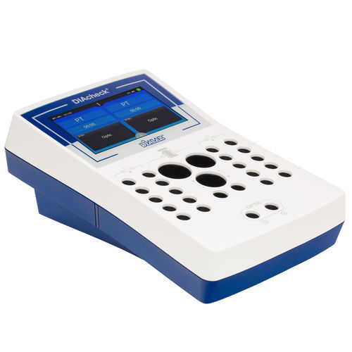 Analizador de coagulación semiautomático - DIAcheck C2 - Dialab  - 2 canales / cromogénico / PT