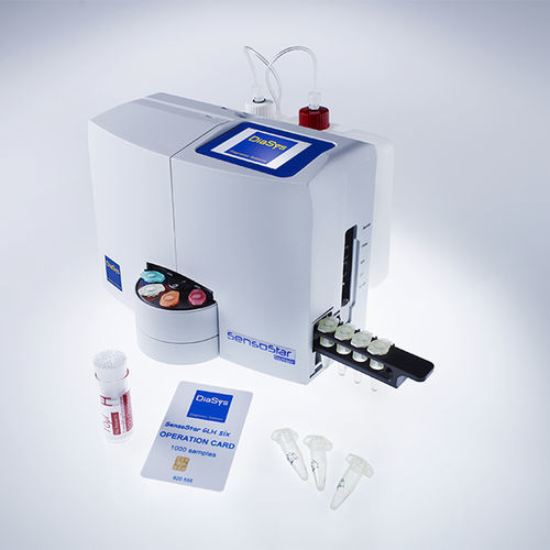 Analizador de glucemia automático - SensoStar GLH six - DiaSys Diagnostic Systems GmbH - hemoglobina / hematocrito / de lactato