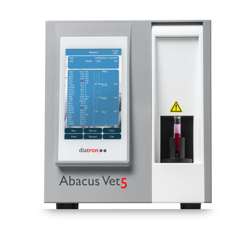 Analizador de hematología veterinario - Abacus Vet5 - Diatron - automático / de mesa / 24 parámetros