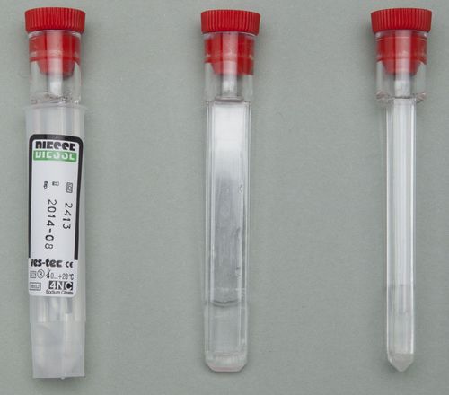 Tubo de ensayo de laboratorio - VES-TEC  - Diesse Diagnostica Senese - de ESR / de sangre / citrato de sodio