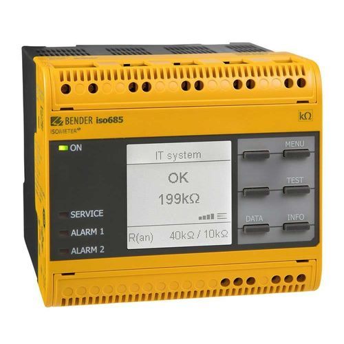 Dispositivo supervisor de aislamiento para quirófanos - iISOMETER® so685… - Bender - para la unidad de vigilancia intensiva / para locales médicos del grupo 2 / IEC 60364-7-710