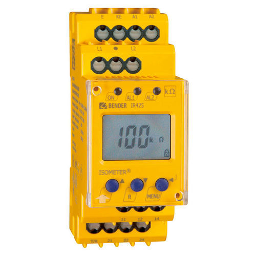 Monitor de pruebasing de control - ISOMETER® IR425-D4 - Bender - de seguridad eléctrica / para sistema IT médico / automática