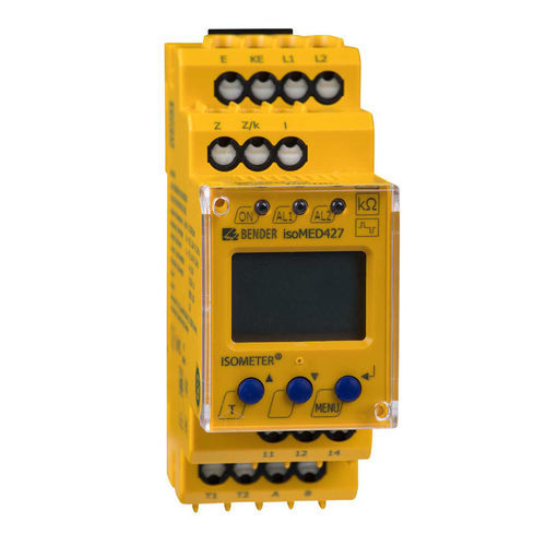 Monitor de pruebasing de temperatura - ISOMETER® isoMED427 - Bender - de aislamiento eléctrico / de carga / para sistema IT médico