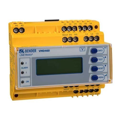 Monitor de pruebasing de control - LINETRAXX® VMD460-NA - Bender - NO / de señal / para sistema IT médico