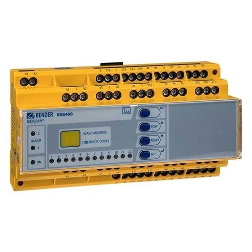 Monitor de pruebasing de seguridad eléctrica - LINETRAXX® RCMS490-L - Bender - para sistema IT médico / portátil
