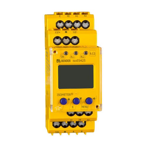 Monitor de pruebasing de seguridad eléctrica - ISOMETER® isoES425 - Bender - para sistema IT médico / automática / continua
