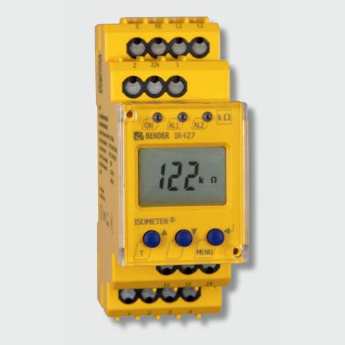 Monitor de pruebasing de temperatura - ISOMETER® IR427 - Bender - de aislamiento eléctrico / de carga / para sistema IT médico