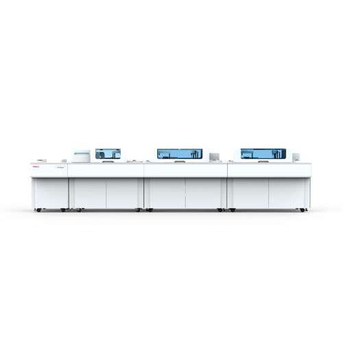 Analizador de bioquímica automático - CSM-8000 - DIRUI Industrial  - sistema integrado / con ESI / con analizador de HbA1c