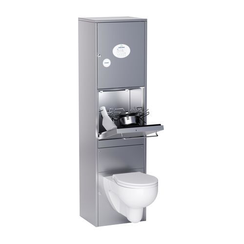 Lavacuñas de pared - BOY + - Discher Technik  - empotrable / automática / de acero inoxidable
