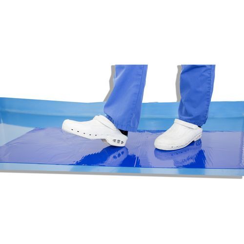Alfombra quirúrgica de descontaminación - Dispotech - antimicrobiana
