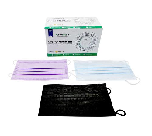 Mascarilla de protección semimáscara - Dispotech - para adulto / unisex / caja de 50