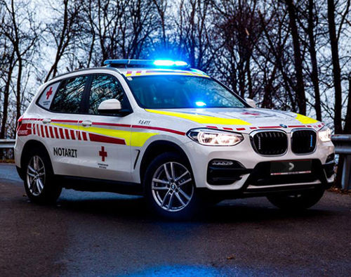 Ambulancia - BMW X3 - Dlouhy