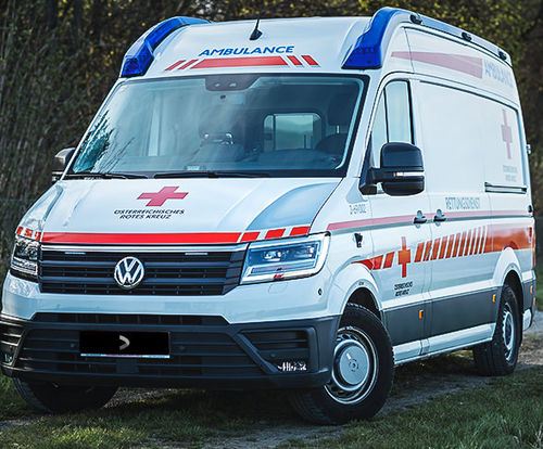 Furgón ambulancia - Volkswagen Crafter - Dlouhy