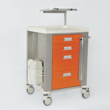 Carro médico - 90108302 - DOLSAN MEDICAL - de emergencia / para medicamentos / de dispensación de medicamentos