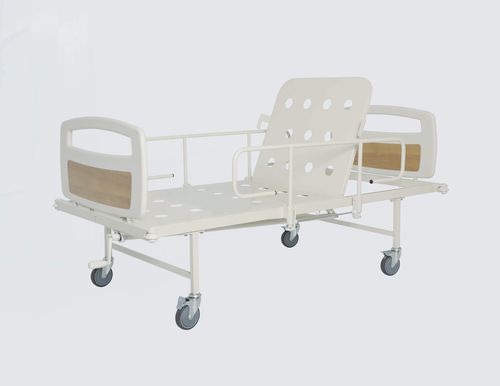 Cama de hospital - SIMPLE 9 - DOLSAN MEDICAL - manual / de altura fija / con ruedas