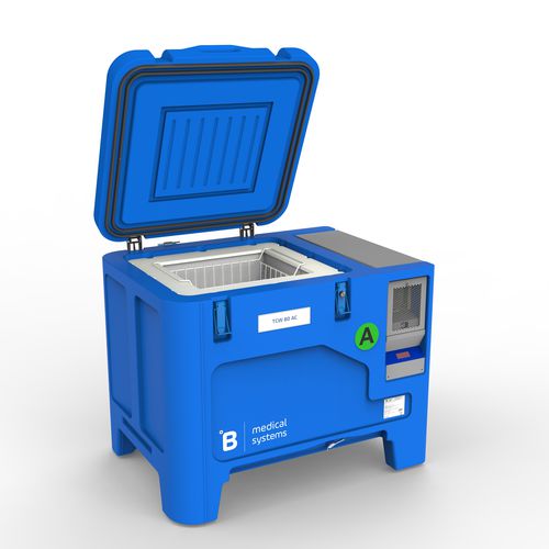 Refrigerador para vacunas - TCW 80 AC - B Medical Systems - armario / eléctrico / de bajo consumo