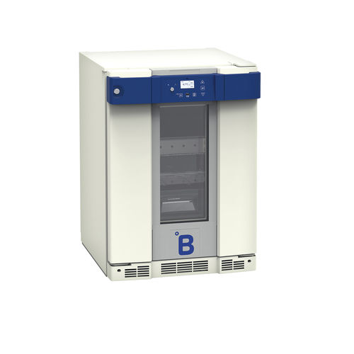 Refrigerador de banco de sangre - B131 - B Medical Systems - empotrable / con 1 puerta / con puerta de cristal
